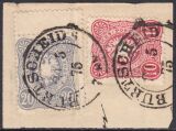 Nr. 0524 - Nachverwendeter Preußenstempel -...