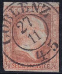 Nr. 0592 - Nachverwendeter Preuenstempel - Coblenz / K2