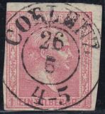 Nr. 0592 - Nachverwendeter Preußenstempel - Coblenz...