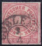 Nr. 0592 - Nachverwendeter Preuenstempel - Coblenz / K2