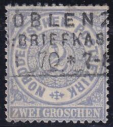 Nr. 0595 - Nachverwendeter Preuenstempel - Coblenz Bhfs. Briefkasten / R3
