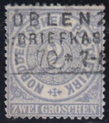 Nr. 0595 - Nachverwendeter Preußenstempel - Coblenz Bhfs. Briefkasten / R3