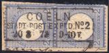 Nr. 0608 - Nachverwendeter Preußenstempel - Coeln...