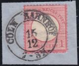 Nr. 0609 - Nachverwendeter Preußenstempel - Coeln...