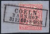 Nr. 0610 - Nachverwendeter Preußenstempel - Coeln...