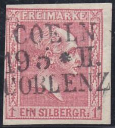 Nr. 0618 - Nachverwendeter Preußenstempel - Coeln-Coblenz / L3