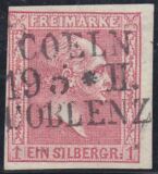Nr. 0618 - Nachverwendeter Preußenstempel -...