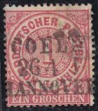 Nr. 0620 - Nachverwendeter Preußenstempel -...