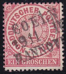Nr. 0620 - Nachverwendeter Preuenstempel - Coeln-Hannover / L3