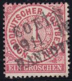 Nr. 0620 - Nachverwendeter Preußenstempel -...
