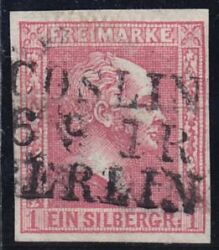 Nr. 0631 - Nachverwendeter Preußenstempel - Coslin-Berlin / L3