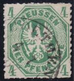 Nr. 0633 - Nachverwendeter Preußenstempel - Coethen...