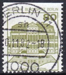 1982  Freimarken: Burgen & Schlösser aus MH