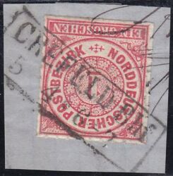 Nr. 0660 - Nachverwendeter Preußenstempel - Crefeld Bhf. / R2
