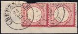 Nr. 0667 - Nachverwendeter Preußenstempel -...