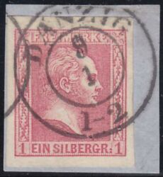 Nr. 0719 - Nachverwendeter Preußenstempel - Danzig / K2