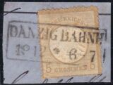 Nr. 0722 - Nachverwendeter Preußenstempel - Danzig...