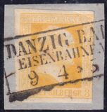 Nr. 0723 - Nachverwendeter Preußenstempel - Danzig...
