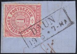 Nr. 0735 - Nachverwendeter Preußenstempel - Daun / R2