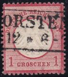Nr. 0795 - Nachverwendeter Preußenstempel - Dorsten...