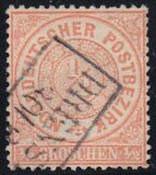 Nr. 0813 - Nachverwendeter Preußenstempel -...