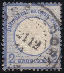 Nr. 0842 A - Nachverwendeter Preußenstempel - Düsseldorf / K2