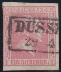 Nr. 0843 - Nachverwendeter Preußenstempel - Düsseldorf / R2