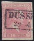Nr. 0843 - Nachverwendeter Preußenstempel -...