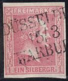 Nr. 0858 - Nachverwendeter Preußenstempel -...