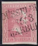 Nr. 0858 - Nachverwendeter Preuenstempel -...