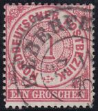 Nr. 0887 - Nachverwendeter Preußenstempel -...