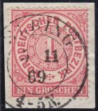 Nr. 0897 - Nachverwendeter Preußenstempel - Elbing...