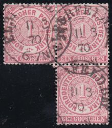 Nr. 0893 - Nachverwendeter Preußenstempel - Elberfeld Bahnhof / K2