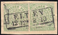 Nr. 0903 - Nachverwendeter Preußenstempel - Elten / R2