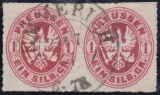 Nr. 0910 - Nachverwendeter Preußenstempel -...