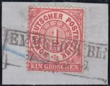 Nr. 0911 - Nachverwendeter Preußenstempel -...