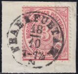 Nr. 0998 A - Nachverwendeter Preußenstempel -...