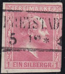 Nr. 1032 - Nachverwendeter Preußenstempel - Freystadt I. / Schlesien / R2