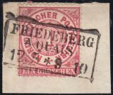 Nr. 1036 - Nachverwendeter Preußenstempel -...