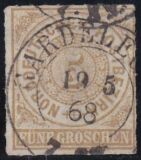 Nr. 1066 - Nachverwendeter Preußenstempel -...