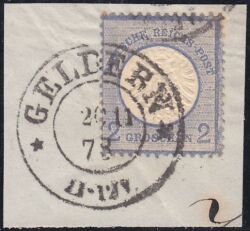 Nr. 1090 - Nachverwendeter Preußenstempel - Geldern / K2