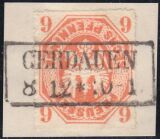 Nr. 1103 - Nachverwendeter Preußenstempel -...