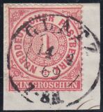 Nr. 1129 - Nachverwendeter Preußenstempel - Glatz / K2