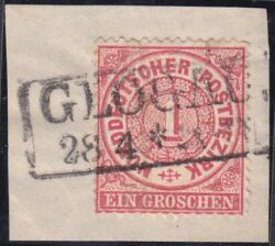 Nr. 1137 - Nachverwendeter Preußenstempel - Glogau / R2