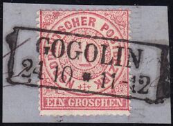 Nr. 1171 - Nachverwendeter Preuenstempel - Gogolin / R2