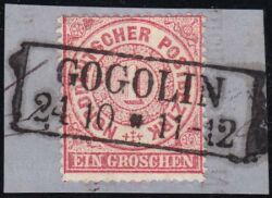 Nr. 1171 - Nachverwendeter Preußenstempel - Gogolin / R2