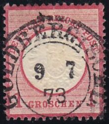 Nr. 1177 - Nachverwendeter Preußenstempel - Goldberg i. Schlesien / K2