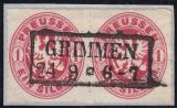 Nr. 1228 - Nachverwendeter Preußenstempel - Grimmen...