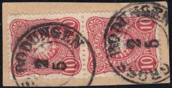 Nr. 1239 - Nachverwendeter Preußenstempel - Gross Bodungen / K2