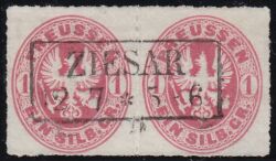 Nr. 3664 - Nachverwendeter Preußenstempel - Ziesar / R2